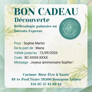 Bon cadeau Découverte